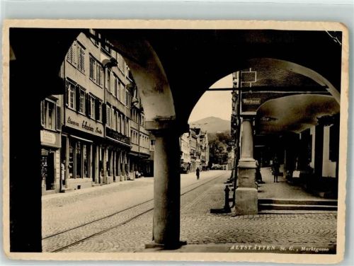 9450 Altstätten SG Gebrauchsspuren Marktgasse