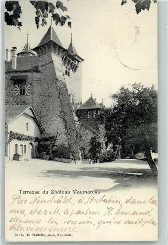 2028 Vaumarcus 1903 - Schloss