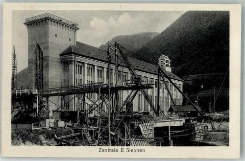 8854 Siebnen Foto AK Kraftwerk Wäggital Zentrale II