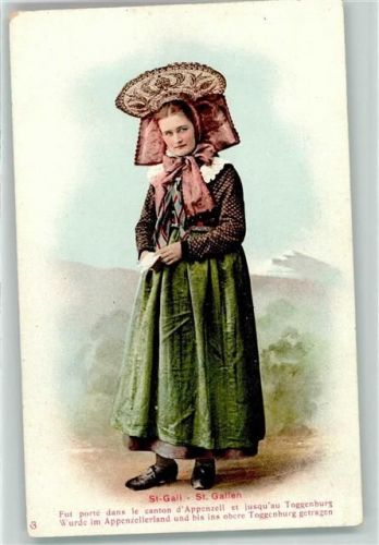 St Galler Trachtenfrau