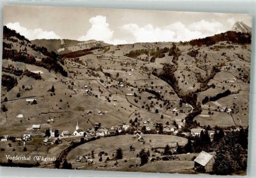 8857 Vorderthal Wägital Foto AK