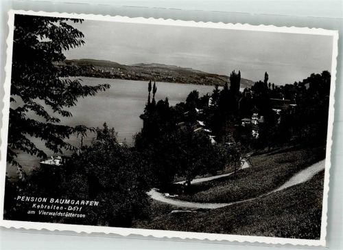 6365 Kehrsiten 1957 Foto AK Pension Baumgarten