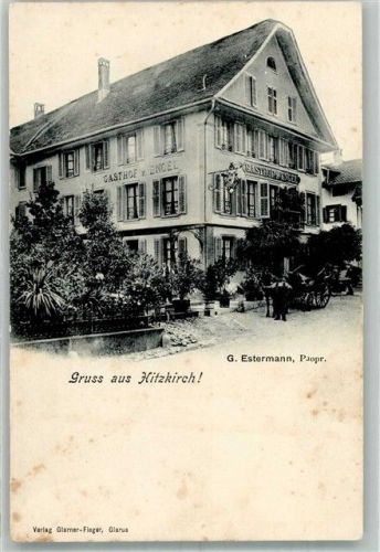 6285 Hitzkirch Foto AK Gasthaus zum Engel