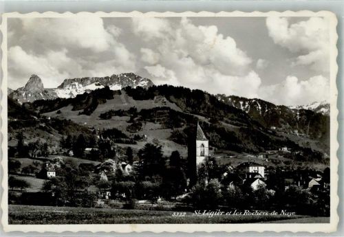 1806 St-Légier-La Chiésaz 1952 Foto AK