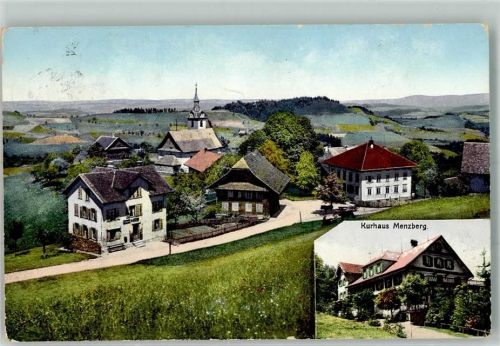 6125 Menzberg Foto AK Hotel Kurhaus Menzberg