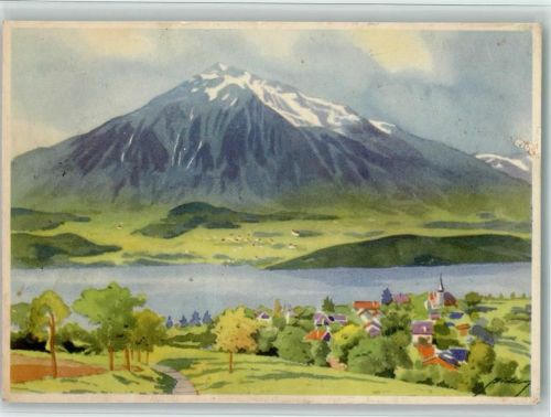 Niesen - Lötschbergbahn Thunersee sign