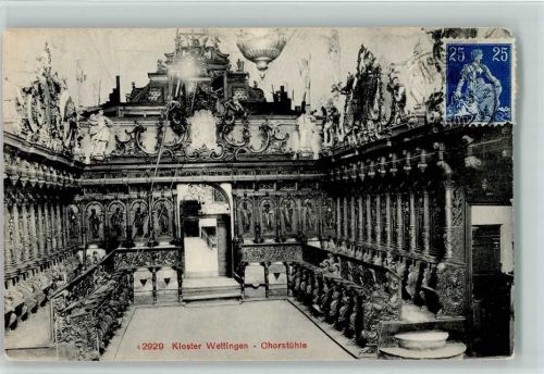 5430 Wettingen - Kloster Wettingen Chorstühle