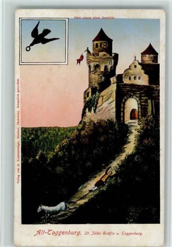 9534 Gähwil - Alt-Toggenburg Idaburg St. Idda Gräfin von Toggenburg Elster