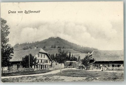 3158 Guggisberg 1909 Foto AK Riffenmatt