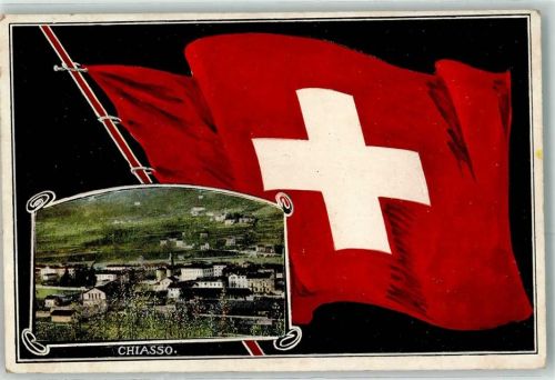 6830 Chiasso 1909 - Nationalflagge