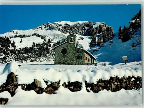 9497 Malbun - Kirche Winteraufnahme