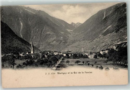 1920 Martigny - Col de la Forclaz
