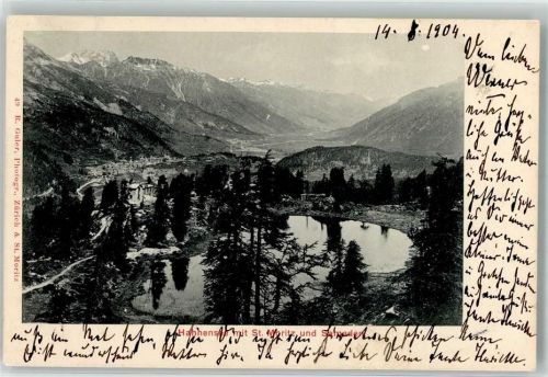 Hahnensee 1904 - St. Moritz Samedan