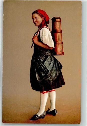 3158 Guggisberg - Trachtenmädchen