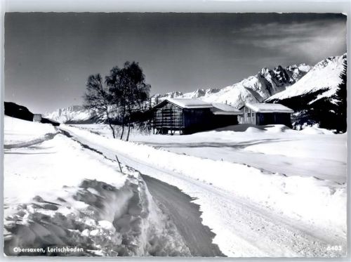7134 Obersaxen Meierhof - Winter Lorischboden