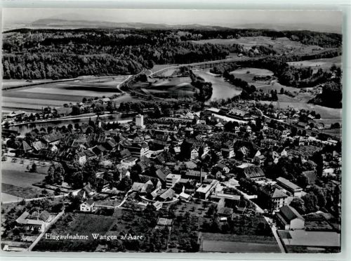 3380 Wangen an der Aare - Fliegeraufnahme