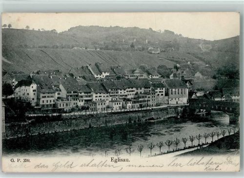 8193 Eglisau 1906 - Gesamtansicht