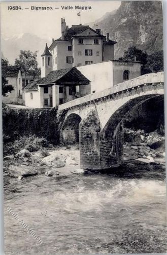 6676 Bignasco - 1911 Valle Maggia
