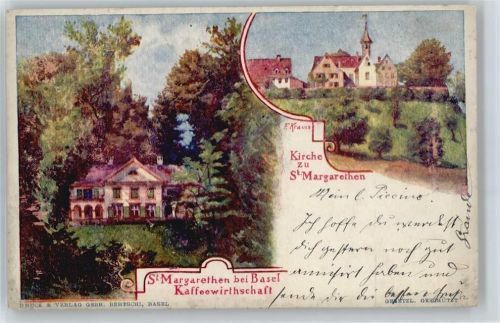 4102 Binningen - Kaffee-Wirtschaft, Kirche