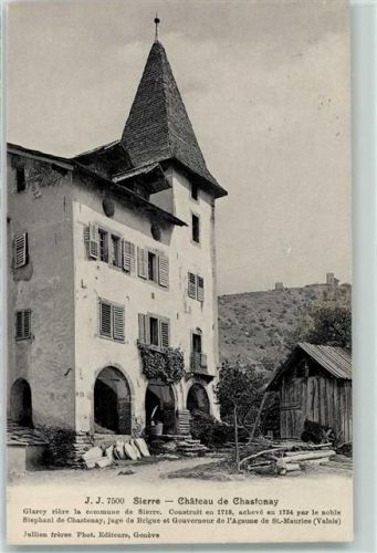 3960 Sierre 1912 - Schloss Chastonay