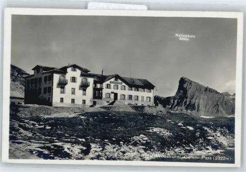 Wildstrubel - Hotel, Gemmi-Pass AKU2