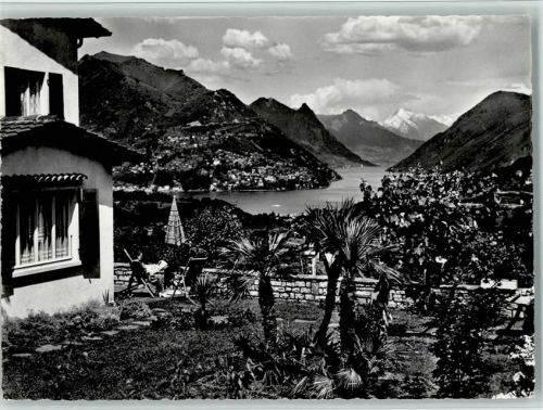6926 Montagnola - Collina d'Oro Casa Montebello Vista sul Golfo di Paradiso-Lugano
