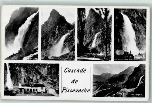 1904 Vernayaz - Cascade de Pissevache Wasserfall