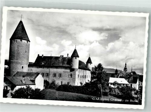 1630 Bulle Foto AK Schloss
