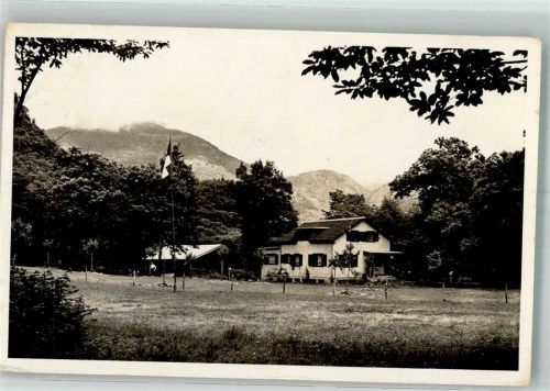 6618 Arcegno 1937 Foto AK Pension Jugendlager Lagerwarthaus und Scheune