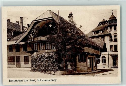 3150 Schwarzenburg Gebrauchsspuren Restaurant zur Post