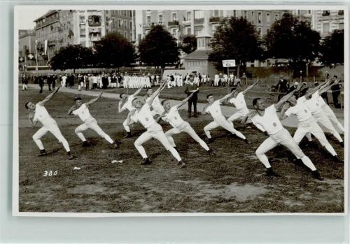 1200 Genève Genf 1925 - Nr. 380 Turnen AK