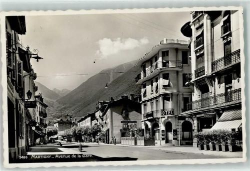 1920 Martigny - Avenue de la Gare