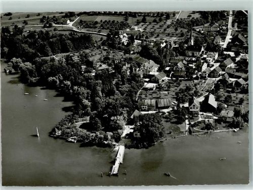 8265 Mammern - Fliegeraufnahme mit Park der Kuranstalt