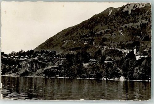 3852 Ringgenberg BE - Kirche Brand Feldpost Mil. Sanitätsanstalt Interlaken