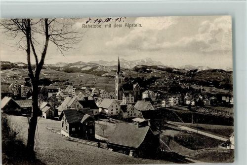 9038 Rehetobel 1915 - mit dem Alpstein