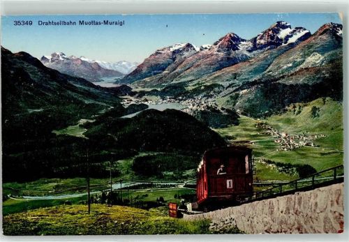 Muottas Muragl - Drahtseilbahn Muraigl