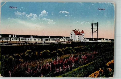 8180 Bülach Gebrauchsspuren Kaserne Militärpost