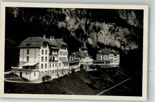 8881 Walenstadtberg 1928 Foto AK Sanatorium