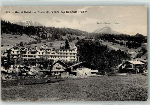 1865 Les Diablerets Ormont-Dessus - Grand Hotel