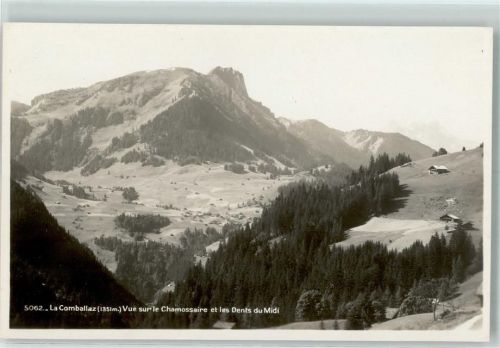 1862 La Comballaz Ormont-Dessous - Dents du Midi