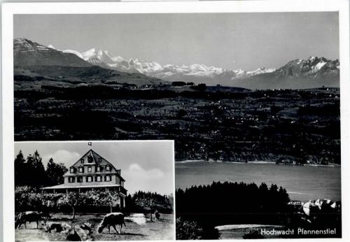 Pfannenstiel Stäfa Gebrauchsspuren Hotel Hochwacht, Rigi, Pilatus, Berneralpen