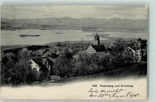 8835 Feusisberg 1910 - und Zürichsee zur frohen Aussicht
