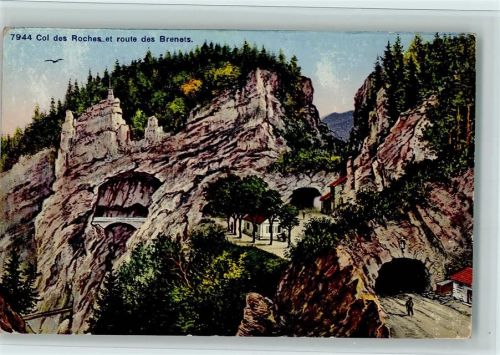 Col des Roches - et route des Brenets