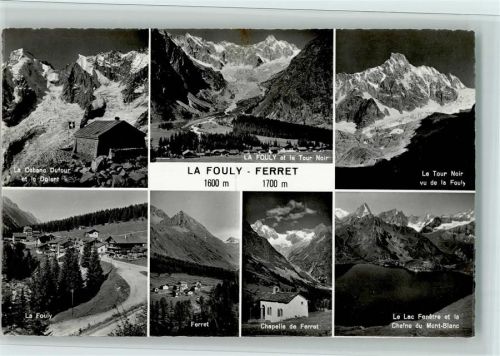 1920 Martigny - La Foully Ferret