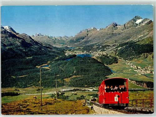 Muottas Muraigl - Zahnradbahn