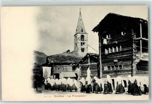 1983 Evolène - la Procession