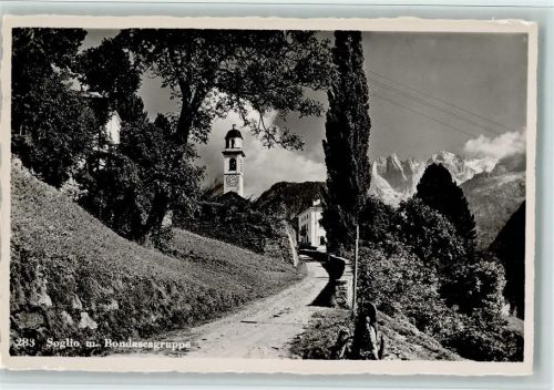 7610 Soglio - mit Bondascagruppe