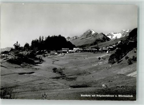 7154 Ruschein Foto AK