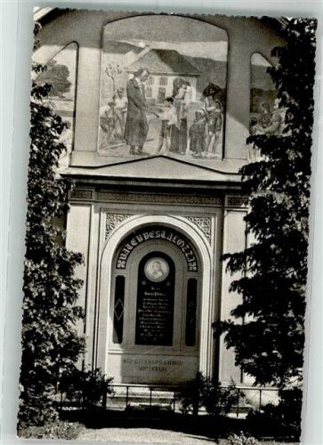 5242 Birr Foto AK Feldpost Feldbatterie 71 Denkmal Pestalozzi