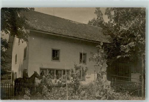 8320 Fehraltorf Foto AK Pferd Ort handschriftlich